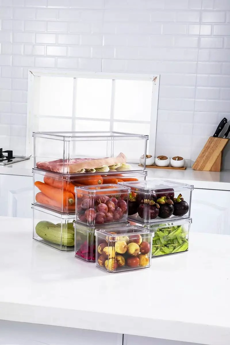 SET DE 7 CONTENEDORES ORGANIZADORES PARA REFRIGERADOR - 6