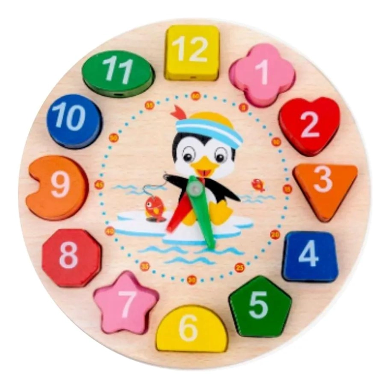 SET DE JUGUETES DE MADERA DIDACTICOS PARA NIÑOS - 8
