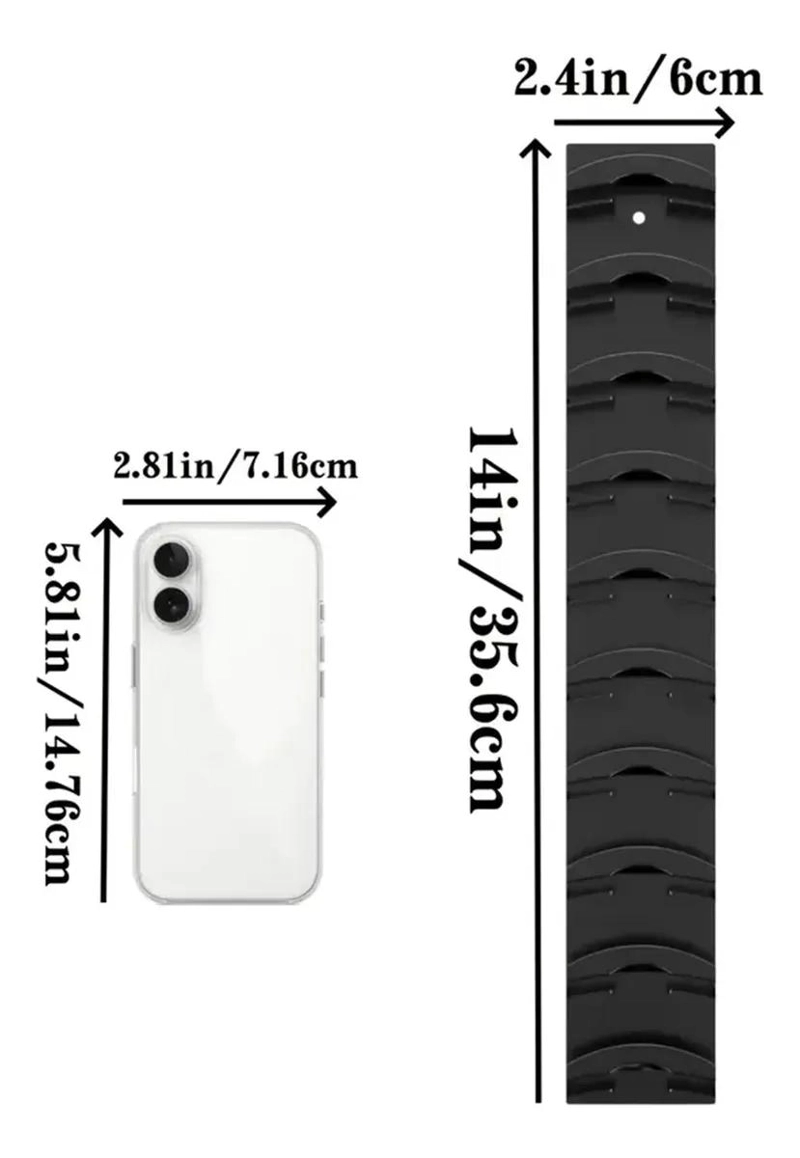 ORGANIZADOR DE GORRAS PARA PARED CON 10 ESPACIOS - 2