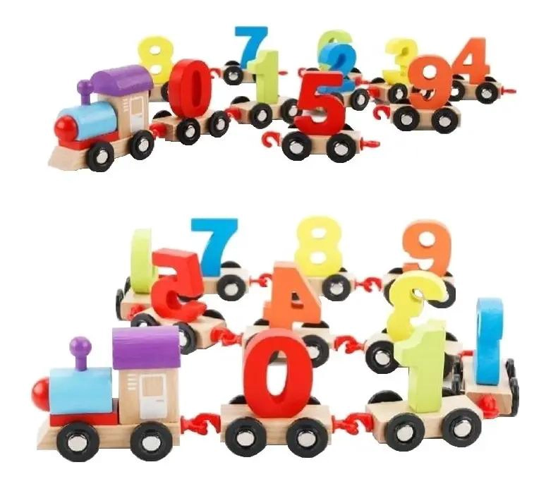 PACK DE JUGUETES DIDACTICOS DE MADERA PARA NIÑOS - 2