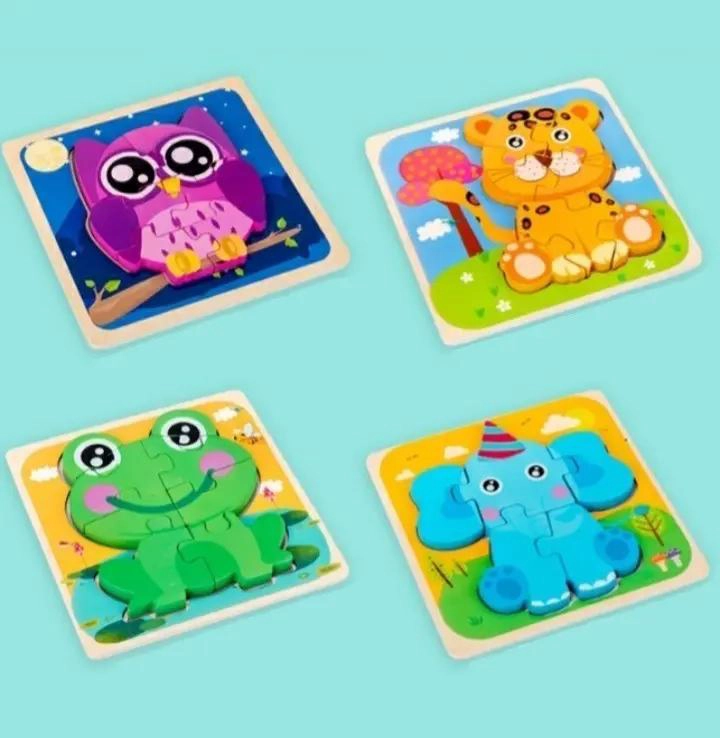 PACK DE JUGUETES DIDACTICOS DE MADERA PARA NIÑOS - 6