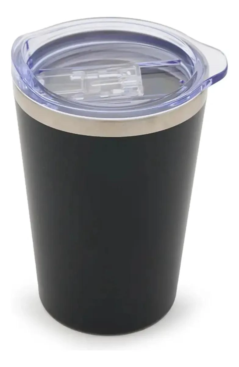 MUG DOBLE PARED ACERO INOX 360ML IDEAL PARA BEBIDAS - 2
