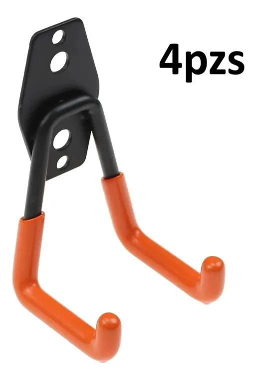 SET DE 10 GANCHOS METALICOS PARA COLGAR EN PARED - 3