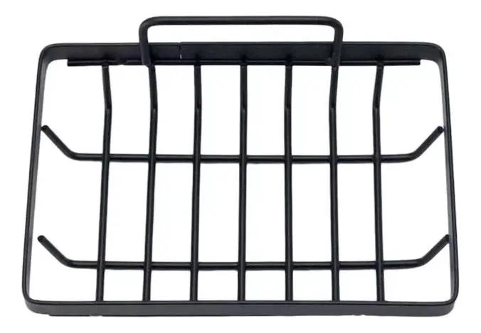 SOPORTE DE HIERRO NEGRO DE 3 NIVELES PARA ORGANIZACION - 4