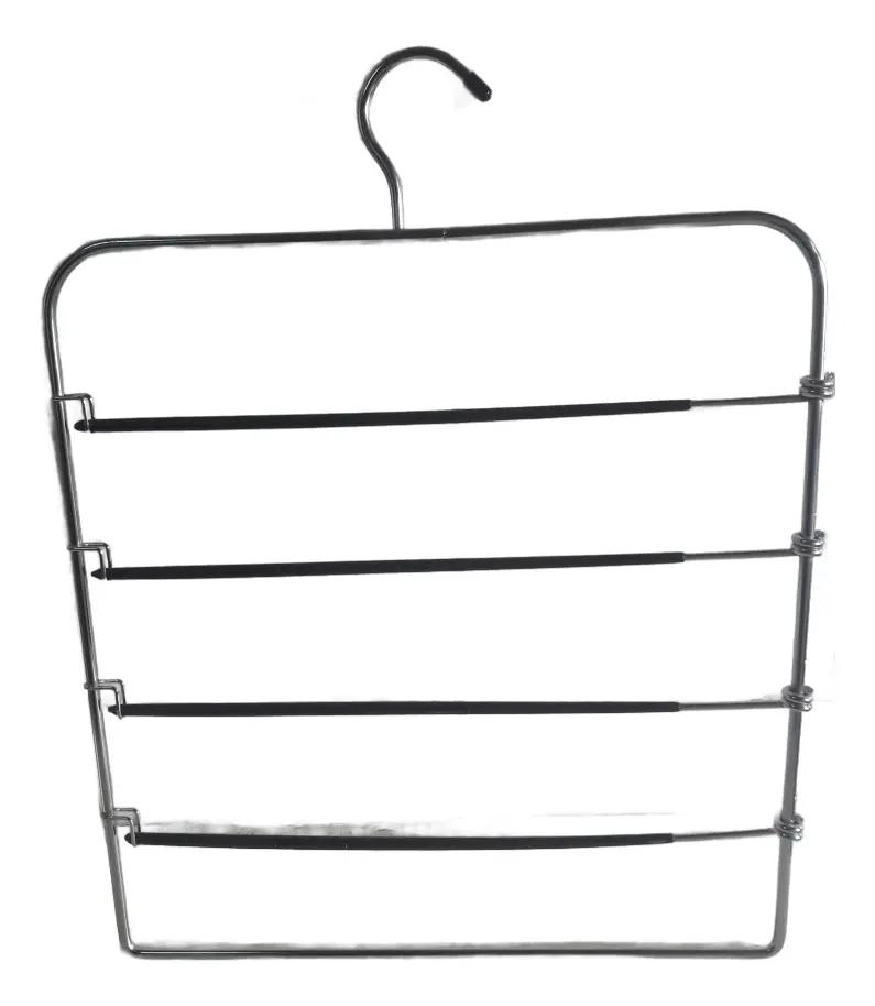 SET DE 3 GANCHOS ANTIDESLIZANTES PARA COLGAR PANTALONES - 1