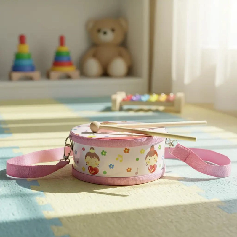 PACK DE 6 JUGUETES MUSICALES DIDACTICOS DE MADERA PARA BEBE S - 2