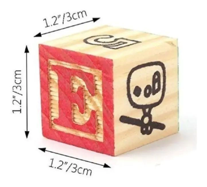 CUBO DE MADERA DIDACTICO CON 48 PIEZAS PARA APRENDER - 2