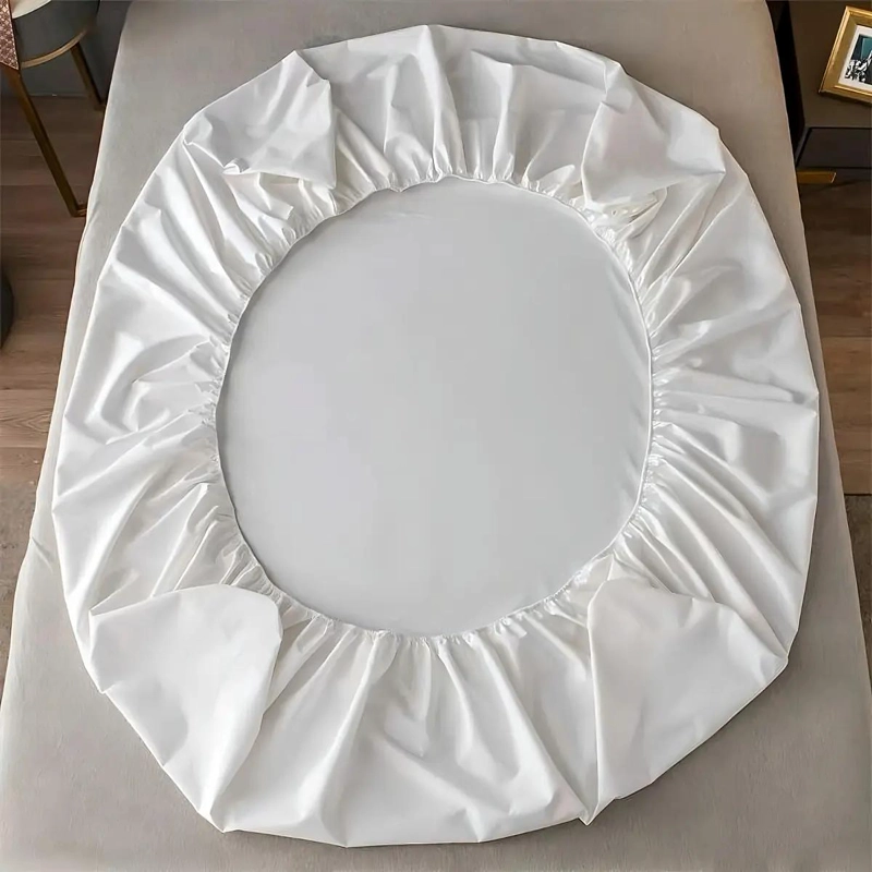 CUBRE COLCHON IMPERMEABLE 1.5 PLAZA COLOR BLANCO - 3