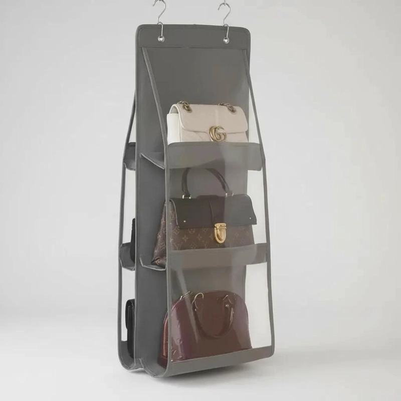 ORGANIZADOR COLGANTE CON 6 BOLSILLOS PARA CARTERAS - 2