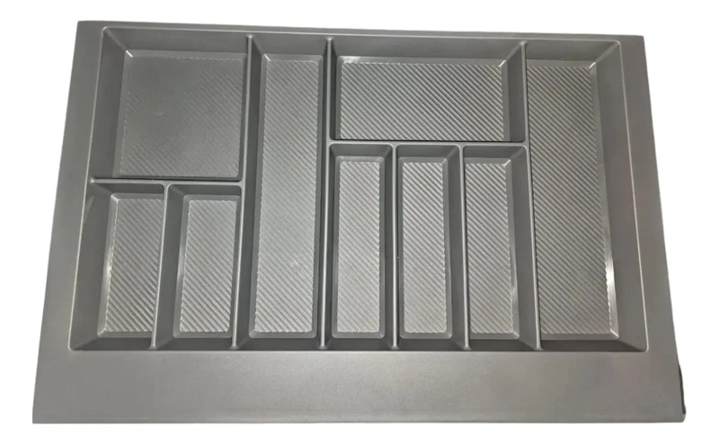 CUBERTERO ANCHO 75 CM ANTRACITA PARA COCINA MODULAR - 1