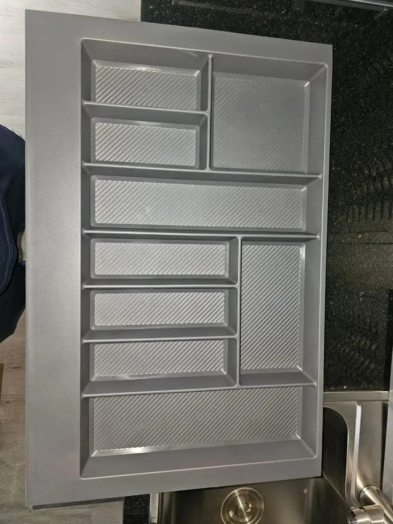 CUBERTERO ANCHO 75 CM ANTRACITA PARA COCINA MODULAR - 2