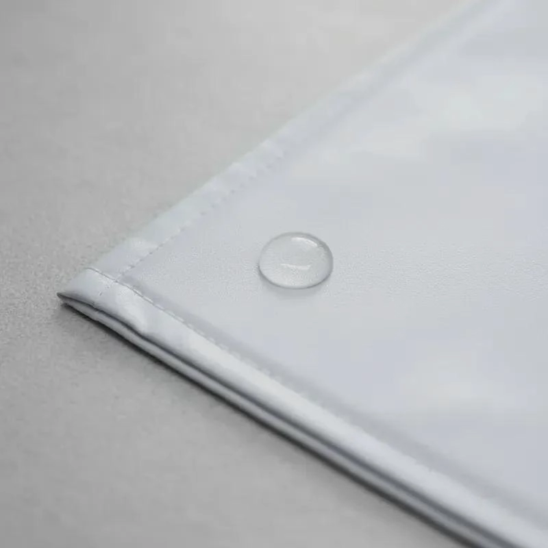 CUBRE COLCHON IMPERMEABLE DE PVC PARA 1 PLAZA CON ELASTICOS - 2