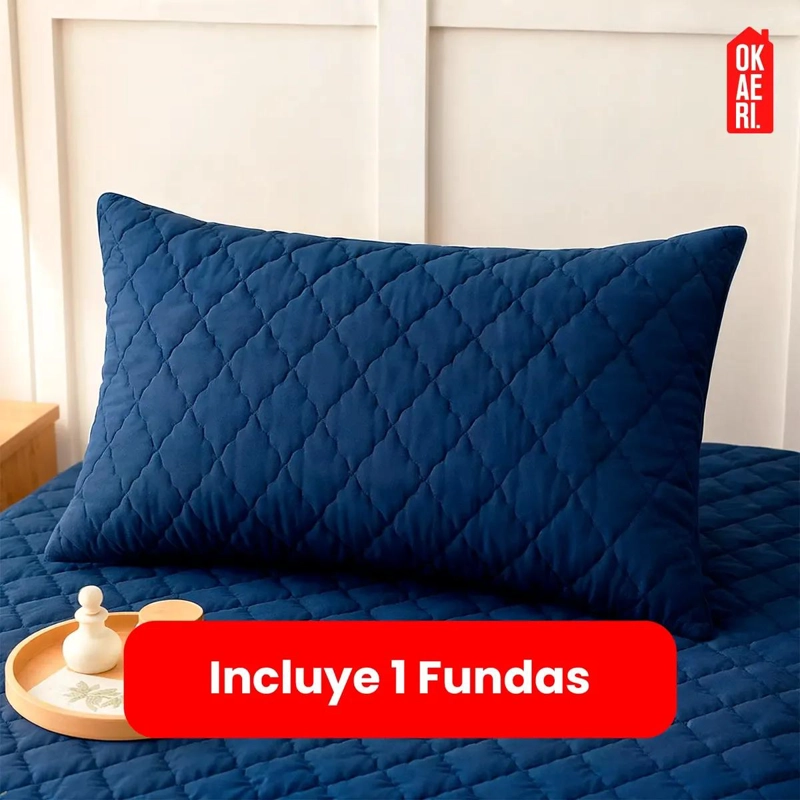 CUBRE COLCHON IMPERMEABLE 1,5 PLAZAS PARA PROTECCION TOTAL - 5