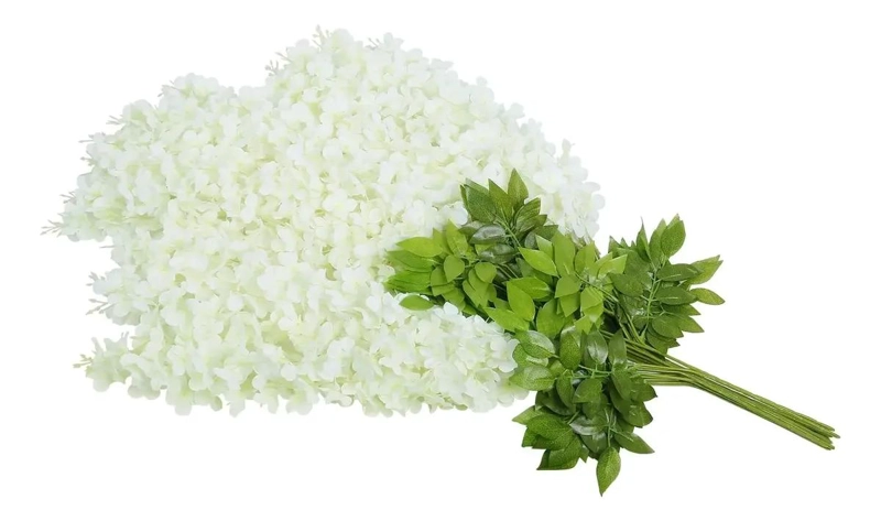 PACK DE 12 GUIRNALDAS COLGANTES DE FLORES ARTIFICIALES PARA DECORACION - 6