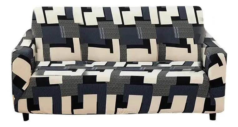 FUNDA PROTECTORA PARA SILLON DE 3 CUERPOS CON DISEÑO ELEGANTE - 1