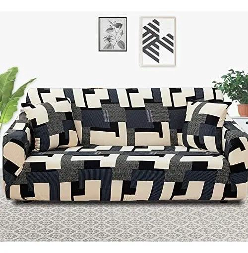 FUNDA PROTECTORA PARA SILLON DE 3 CUERPOS CON DISEÑO ELEGANTE - 4