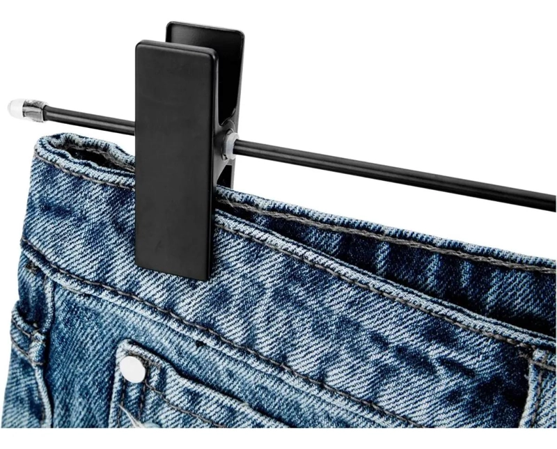 COLGADORES METALICOS CON PINZA PARA PANTALONES - 5