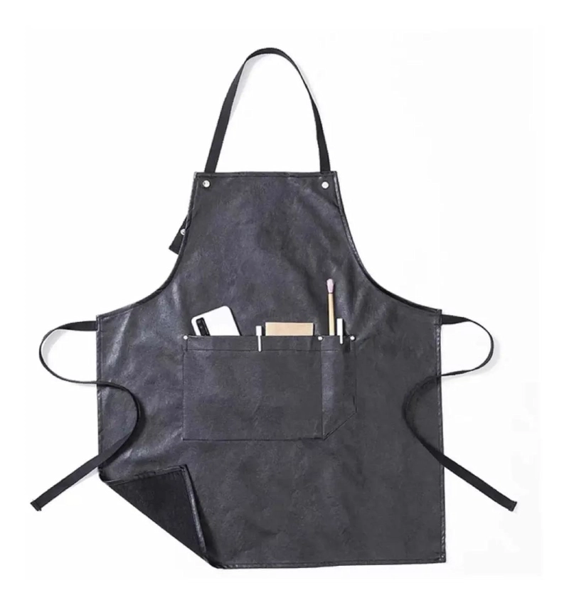 DELANTAL IMPERMEABLE CON MULTIPLES BOLSILLOS PARA TRABAJO - 1