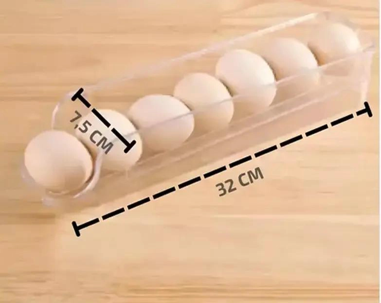 PACK DE 2 ORGANIZADORES PARA HUEVOS CON CAPACIDAD DE 21 UNIDADES - 2