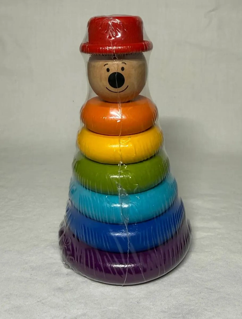 TORRE APILABLE DE MADERA PARA APRENDIZAJE INFANTIL - 8