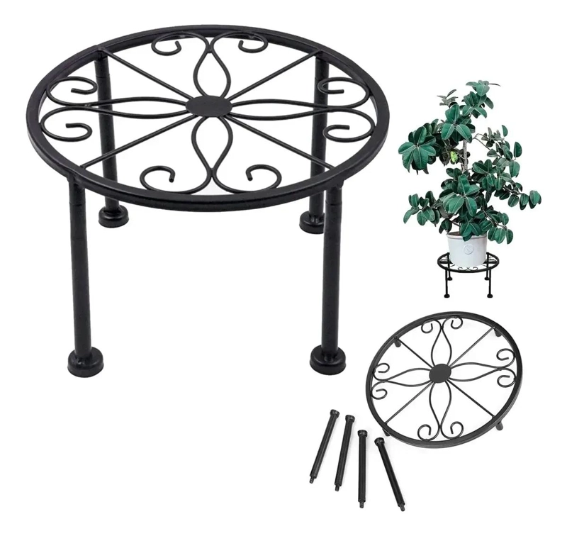 SOPORTE MACETERO RETIRABLE PARA PLANTAS DE 22 CM - 1