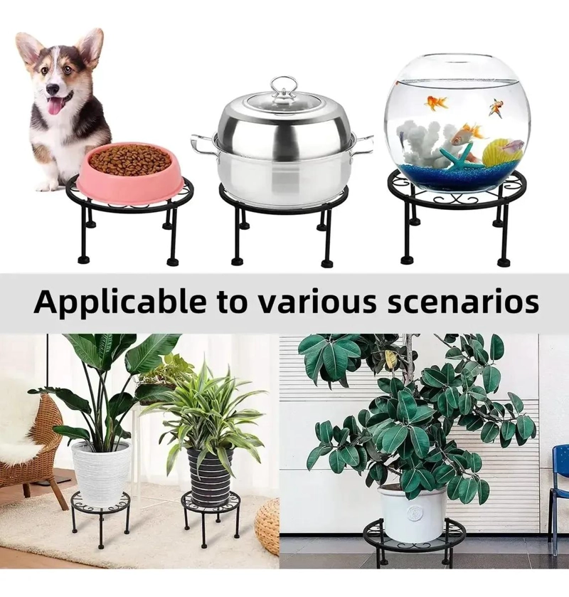 SOPORTE MACETERO RETIRABLE PARA PLANTAS DE 22 CM - 5