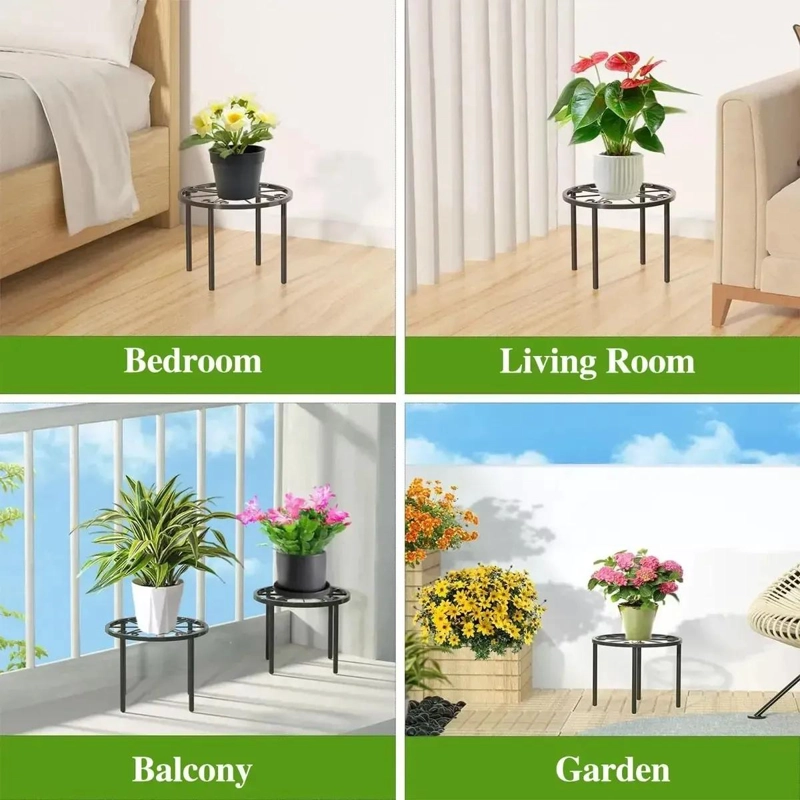 SOPORTE MACETERO RETIRABLE PARA PLANTAS DE 22 CM - 7