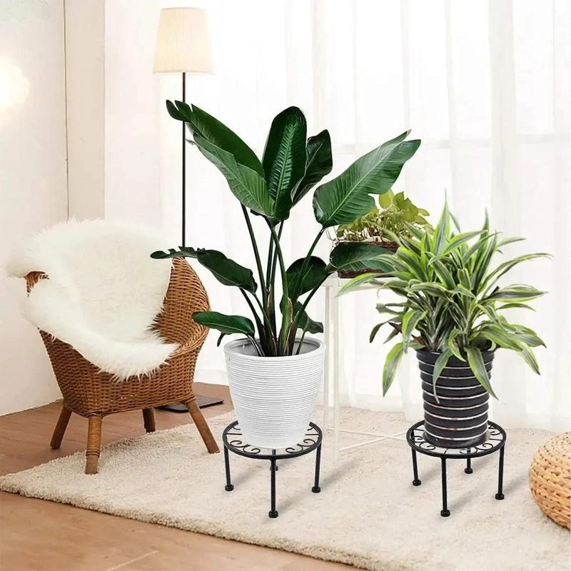 SOPORTE MACETERO RETIRABLE PARA PLANTAS DE 22 CM - 8