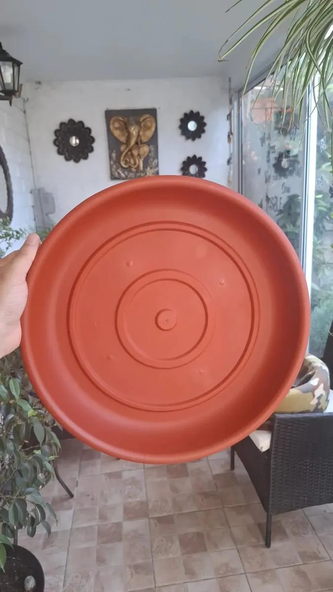 PACK DE 2 PLATOS PARA MACETERO REDONDO INTERIOR 30 CM - 4