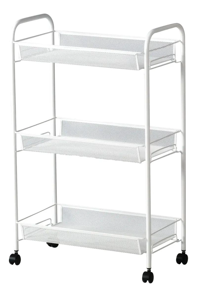 CARRITO MOVIL ORGANIZADOR PARA BAÑO Y COCINA 26X48X77 CM - 1