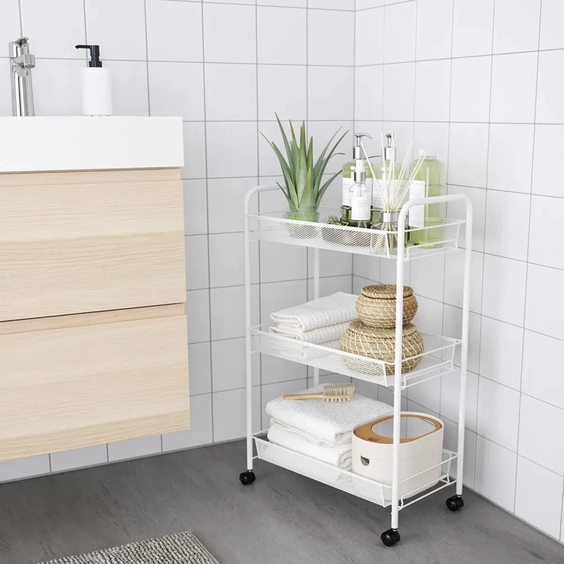 CARRITO MOVIL ORGANIZADOR PARA BAÑO Y COCINA 26X48X77 CM - 2