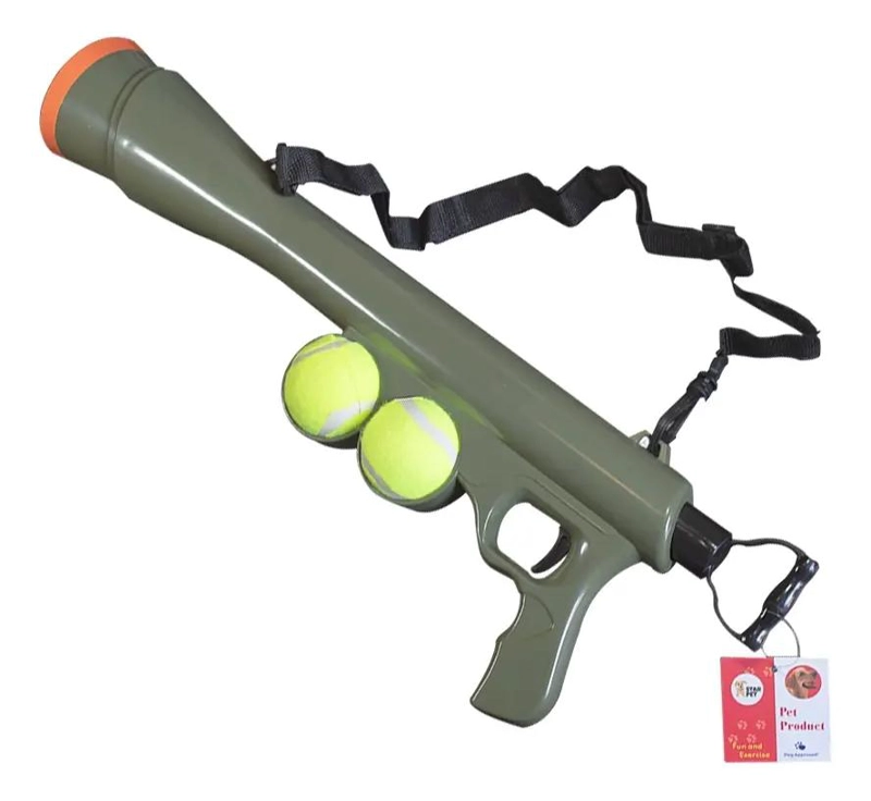 LANZADOR DE PELOTAS IDEAL PARA JUGAR CON MASCOTAS - 1