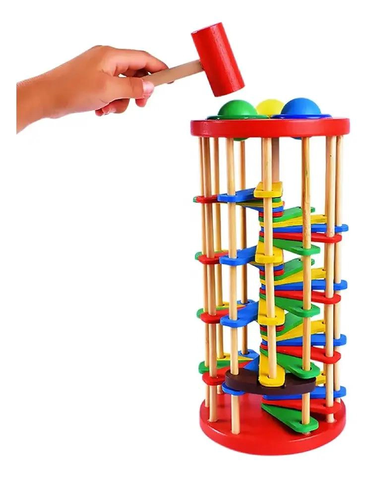 SET DE JUGUETES DIDACTICOS DE MADERA PARA APRENDIZAJE INFANTIL - 8