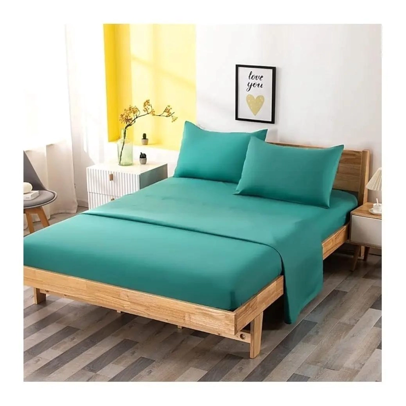 JUEGO DE SABANAS BASICAS PARA CAMA DE 1 PLAZA - 1