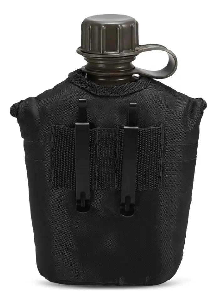 CANTIMPLORA MILITAR DE PLASTICO CON CUBIERTA DE FIELTRO - 4