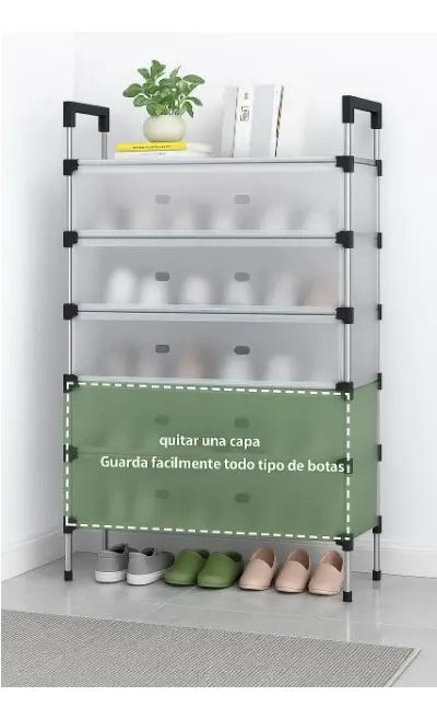 ZAPATERO ORGANIZADOR MULTIFUNCIONAL DE 5 NIVELES PARA CALZADO - 4