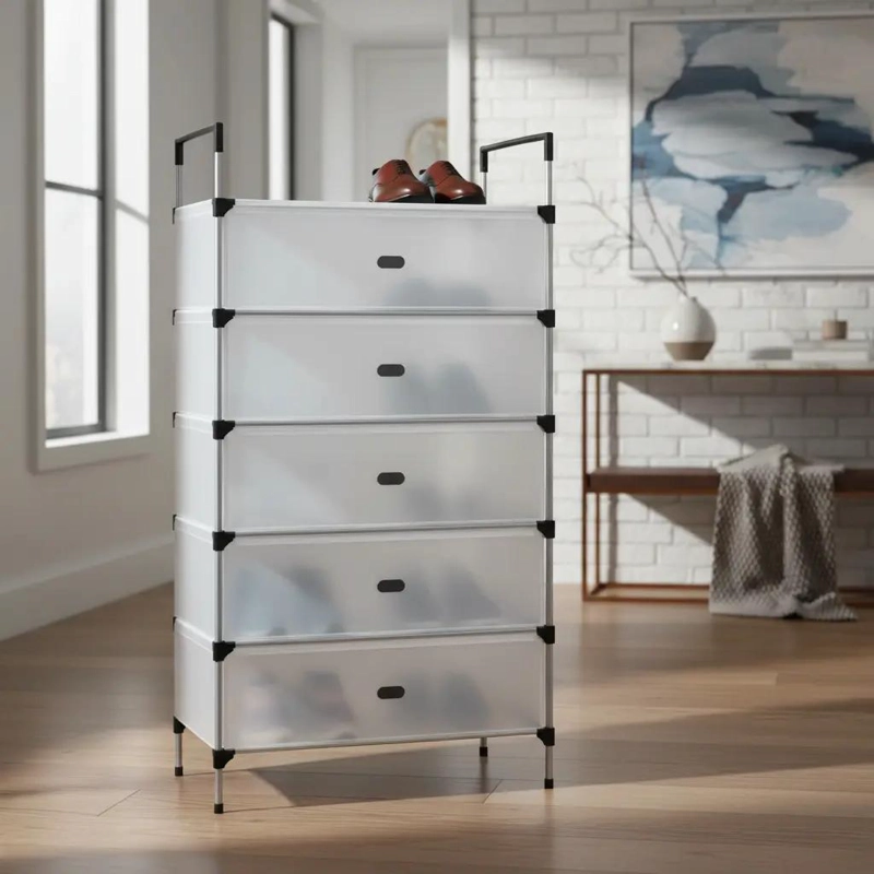 ZAPATERO ORGANIZADOR MULTIFUNCIONAL DE 5 NIVELES PARA CALZADO - 6