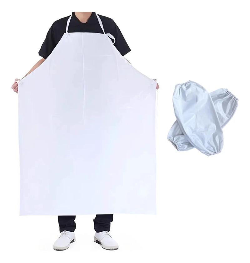 DELANTAL DE PVC IMPERMEABLE PARA COCINA Y JARDIN - 1