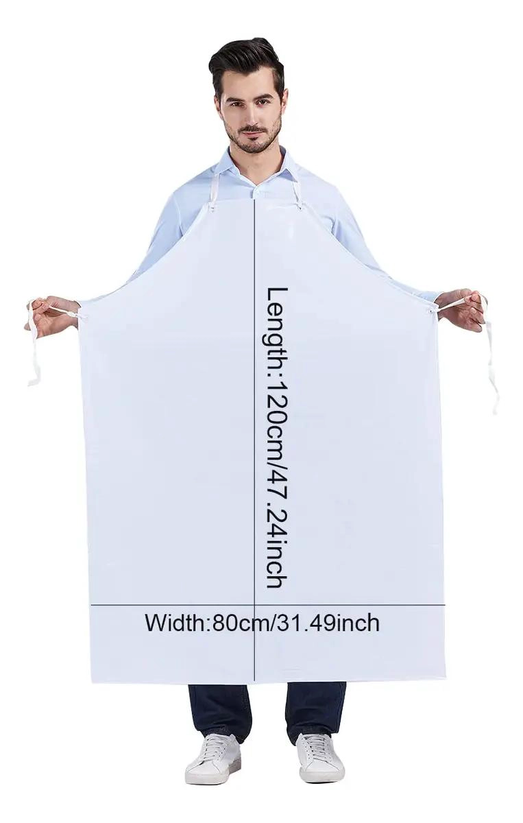 DELANTAL DE PVC IMPERMEABLE PARA COCINA Y JARDIN - 2