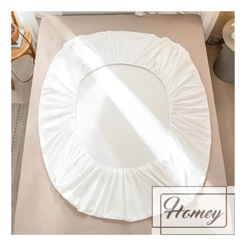 CUBRE COLCHON IMPERMEABLE 1 PLAZA COLOR BLANCO - 8