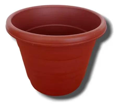 MACETERO GRANDE DE PLASTICO DURO PARA JARDIN Y DECORACION - 2