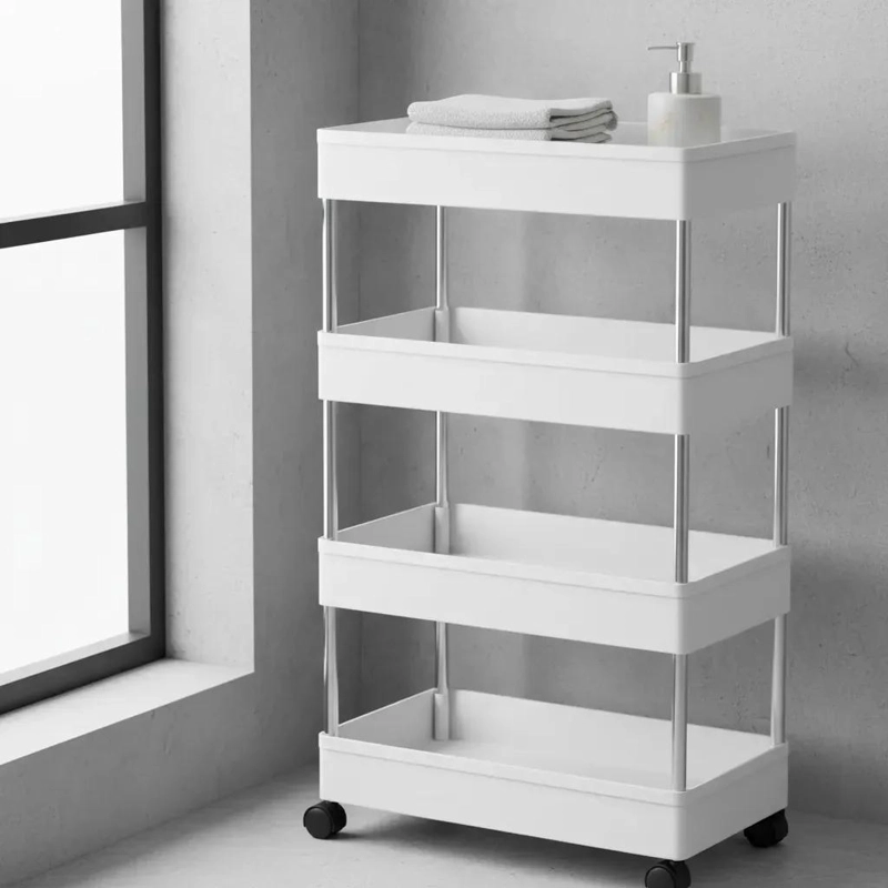 CARRITO ORGANIZADOR MULTIFUNCIONAL DE 4 NIVELES CON RUEDAS - 6
