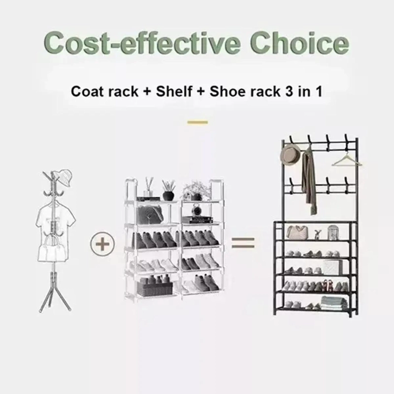 ORGANIZADOR COLGADOR DE ZAPATOS Y ROPA 4 NIVELES 80CM - 3
