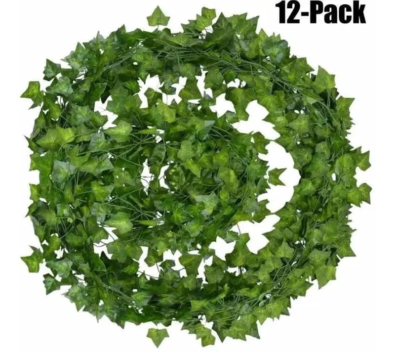 PACK DE 12 TIRAS DE ENREDADERA ARTIFICIAL PARA DECORACION - 2