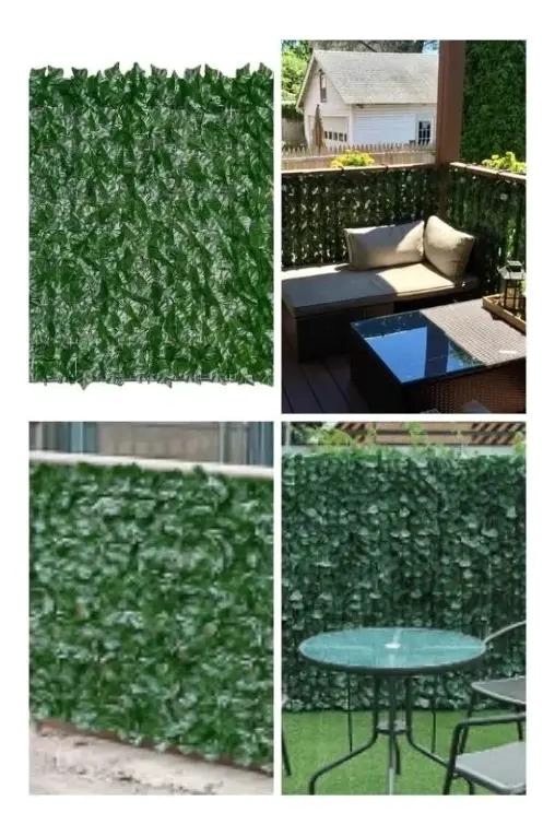 MALLA DECORATIVA DE HOJAS ARTIFICIALES PARA JARDIN 1X3 - 2