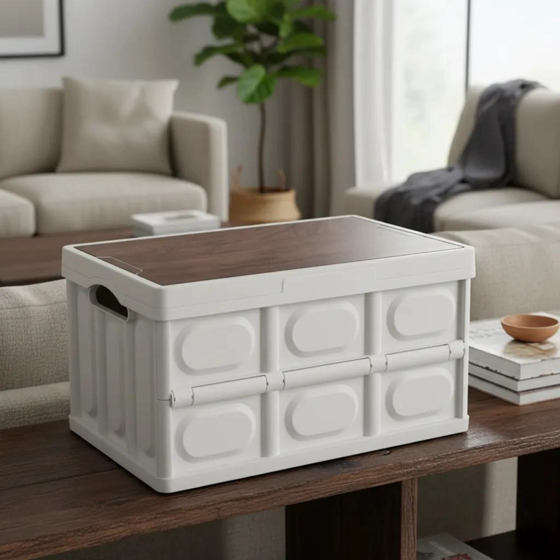 CAJA ORGANIZADORA PLEGABLE 30 LITROS CON FUNDA IMPERMEABLE - 4
