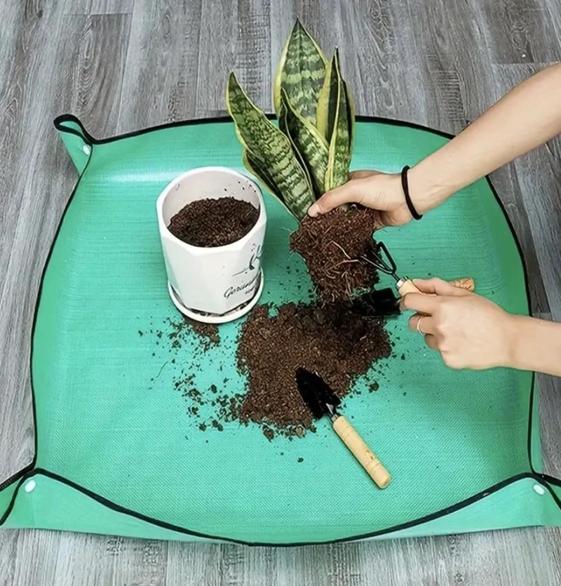 ALFOMBRA IMPERMEABLE MULTIUSO PARA JARDINERIA Y TRASPLANTE - 4