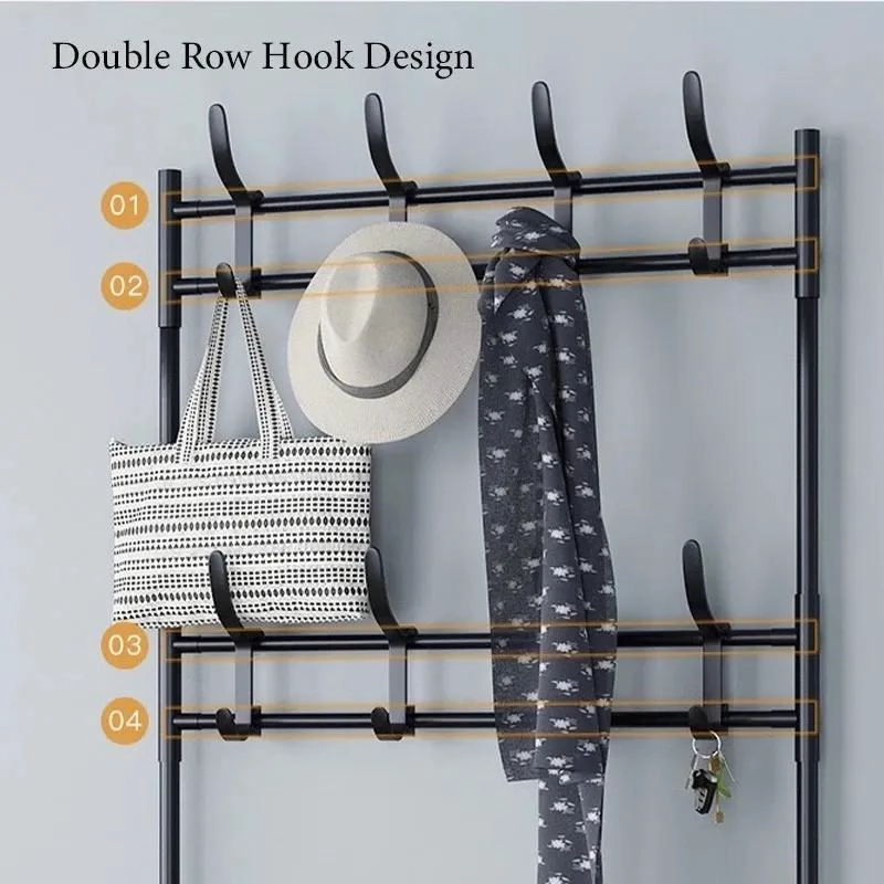 ORGANIZADOR COLGADOR DE ZAPATOS Y ROPA DE 4 NIVELES - 8