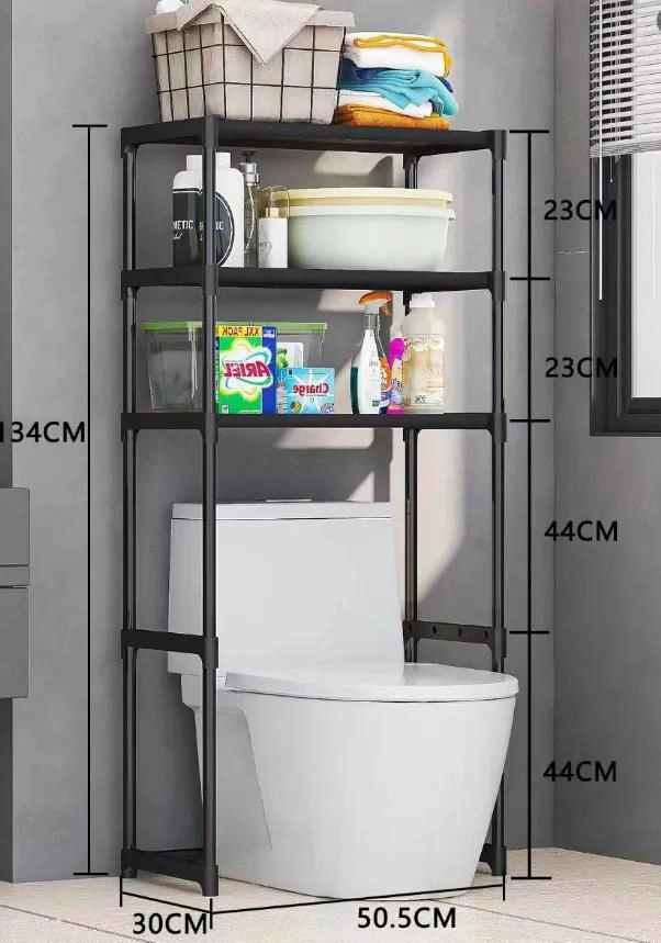 ESTANTE VERTICAL DE 3 NIVELES PARA BAÑO Y LAVADORA - 2