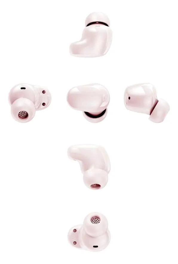AURICULARES INALAMBRICOS CON ESTUCHE DE CARGA ROSA - 4
